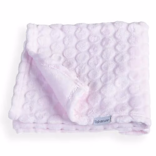 Clair de Lune Marshmallow Baby Blanket in Pink – 1