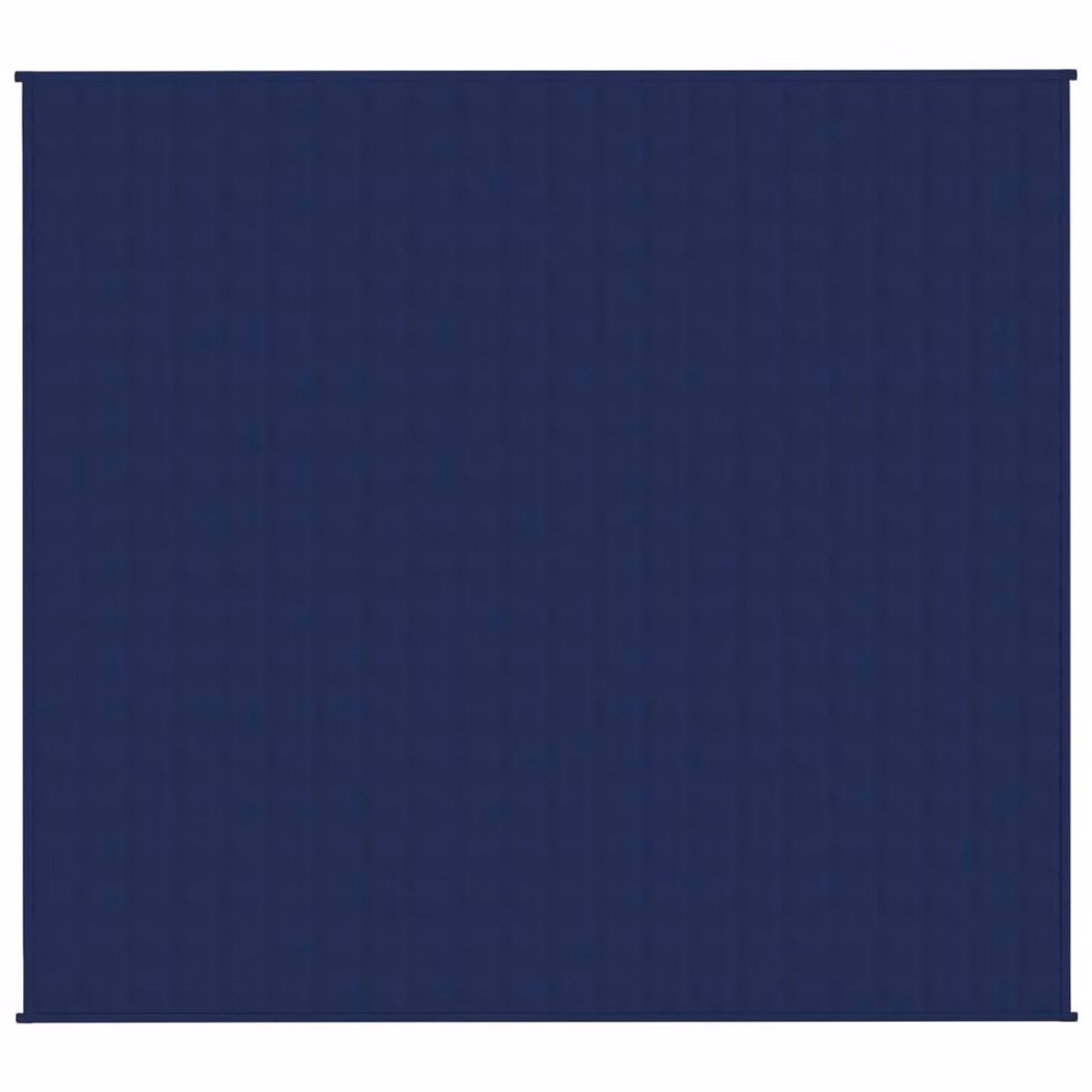 Berkfield Home Navy Blue Weighted Blanket, W: 200 cm, D: 230 cm, 9 kg – 3