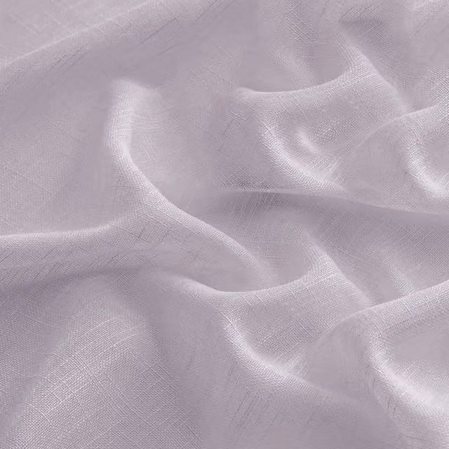 Velosso Modern Plain Fabric Panel Swag with Tassel in Mauve