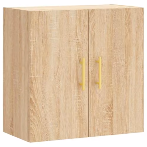 vidaXL Wall Mounted Cabinet in Brown MDF, W/D/H: 60 x 31 x 60 cm