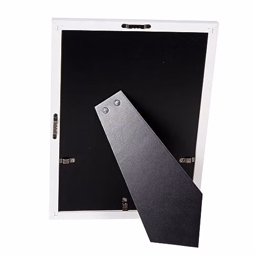 Happy Homewares Modern Rectangular A4 Certificate Frame in White or Black, W/H: 21 x 30 cm – 2