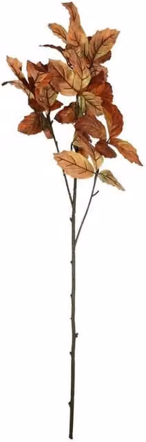 KDMD Essential Autumn Chestnut Leaves in Brown and Yellow, 2 Pack, Height: 120 cm