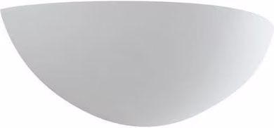 Netlighting Moritz White Paintable Plaster Wall Uplighter with E27 Socket