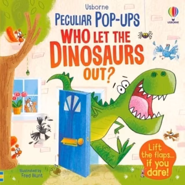 Who Let The Dinosaurs Out? Board Book by Sam Taplin, Multicolour