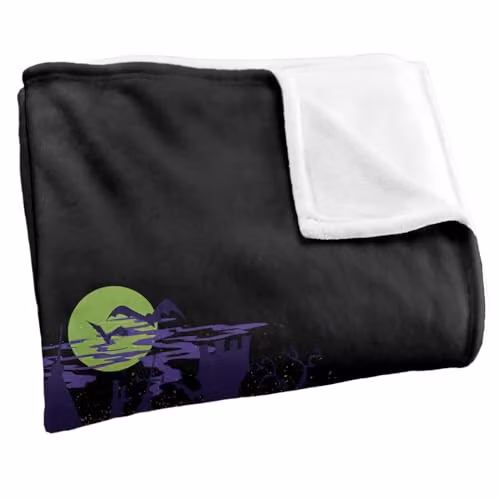 LOGOVISION Scooby Doo and Shaggy Chased By Monsters Super Soft Silky Touch Fleece Throw Blanket, Multicolour, W: 91.44 cm, L: 147 cm – 2