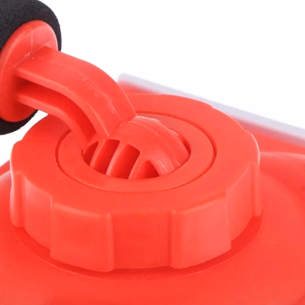 VOGREX Professional Foam Latex Paint Edger Brush for Walls and Ceilings in Red and Multicolour – 4
