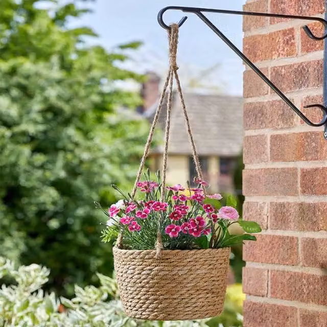 Marco Paul Brown Hanging Jute Planter