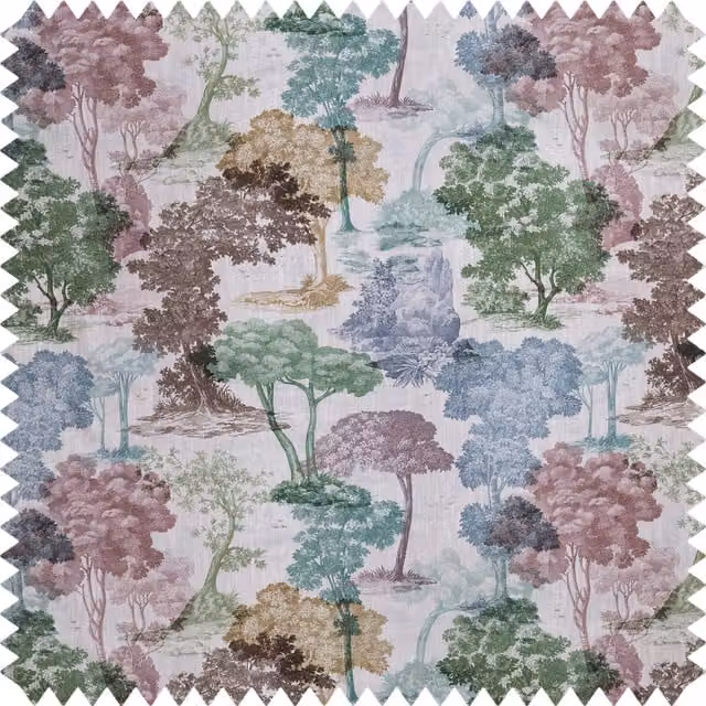 Dendrophilia Iridis Organic Cotton Linen in Multicolour