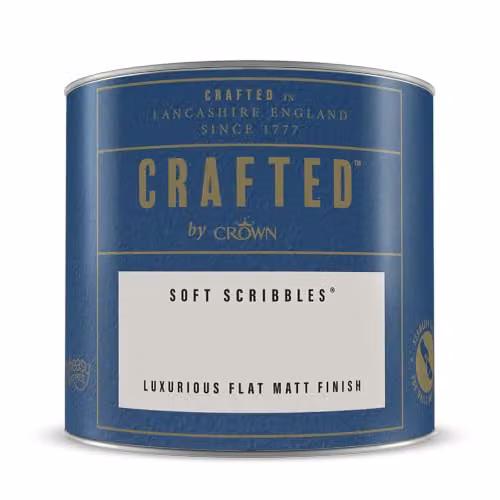 Crown Soft Scribbles Matt Emulsion Paint Tester Sample 125ml – 4