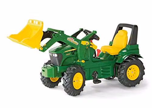 Rolly Toys John Deere 7930 Tractor with Loader and Air Tyres, Green – 2