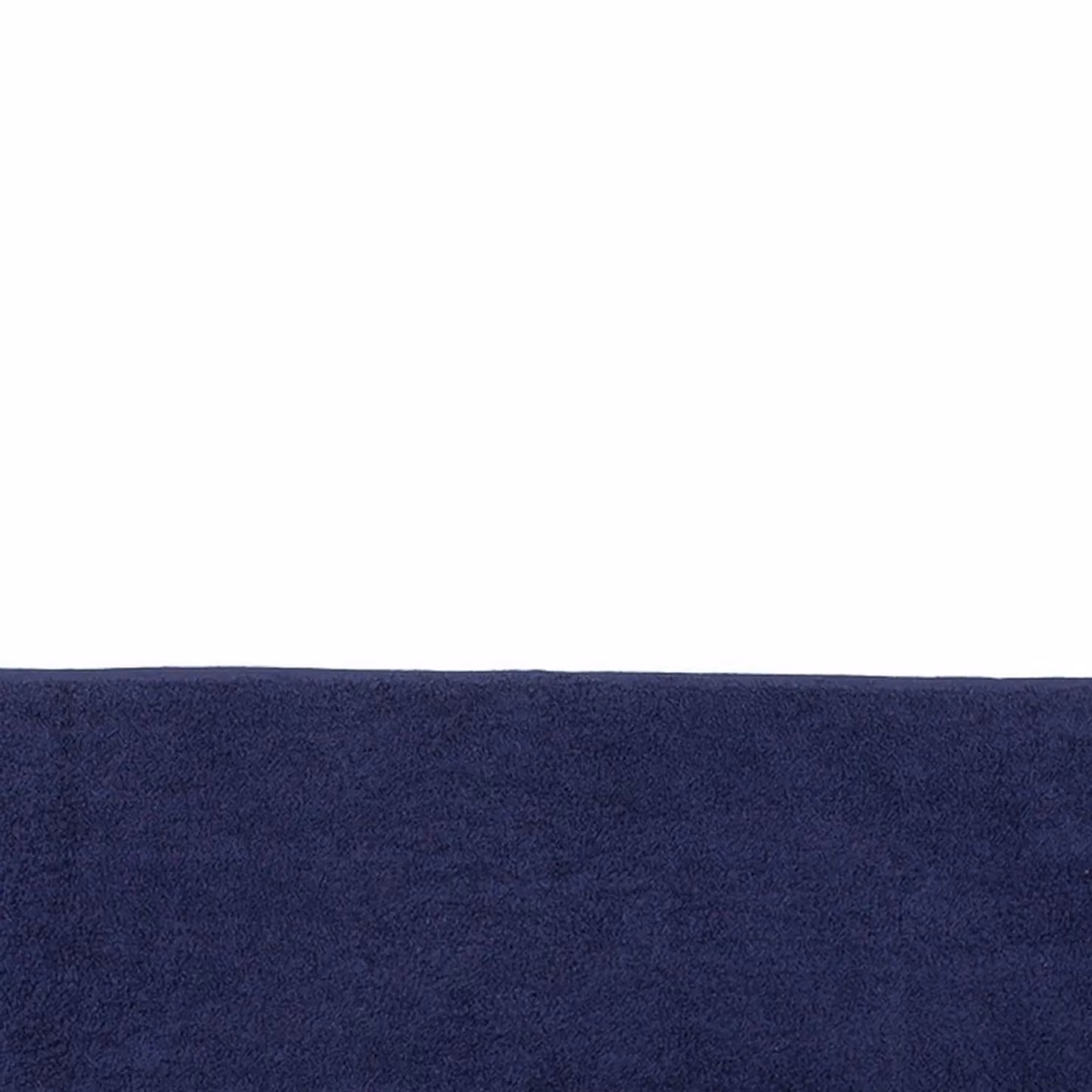 Towel City Luxury Cotton Terry Bath Towel in Blue with Border and Hanging Loop – 2