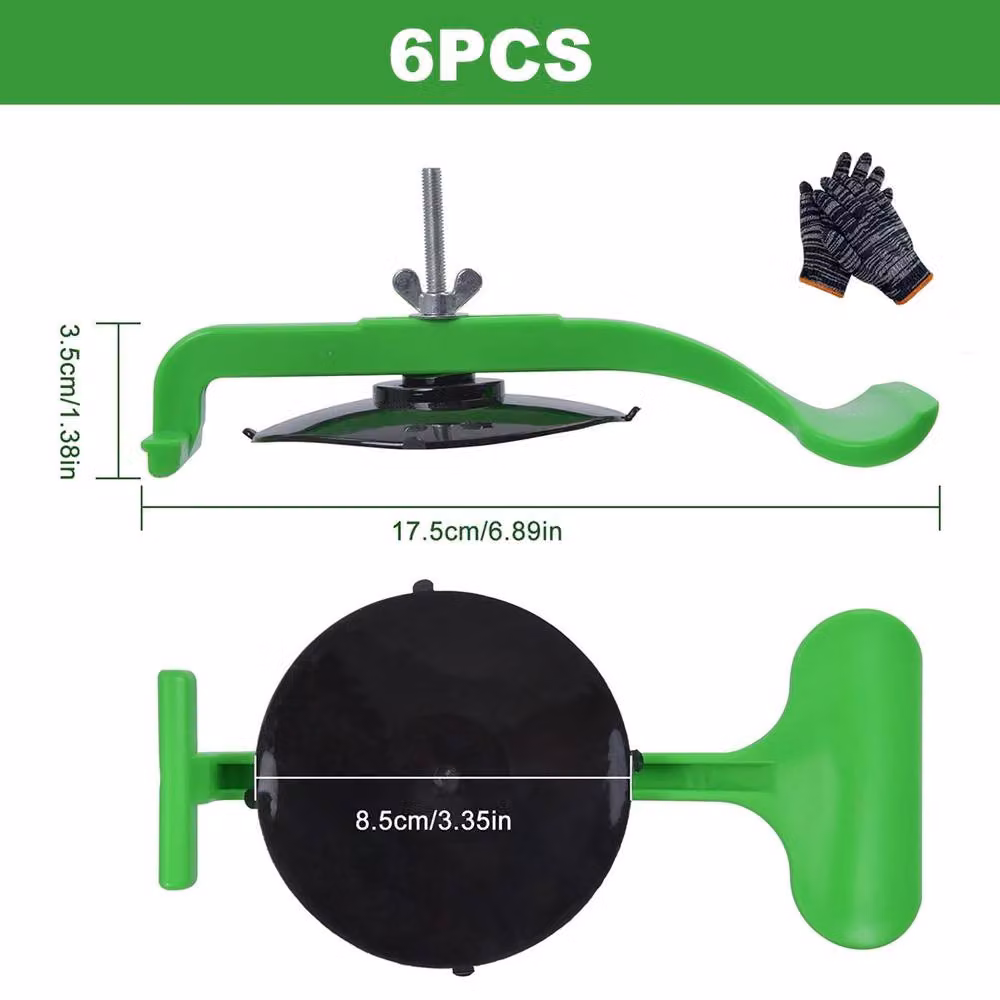Ventryn Green Suction Cup Clamps for Convertible Glass Windshield Repair Gluing – 2