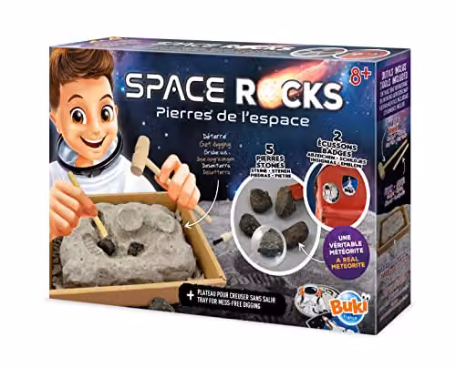 Buki France Space Stones Astronomy Activity Set in Grey and Multicolour