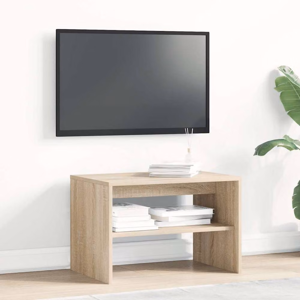 Berkfield Home Sonoma Oak TV Cabinet in Brown, W/D/H: 60 x 40 x 40 cm – 3