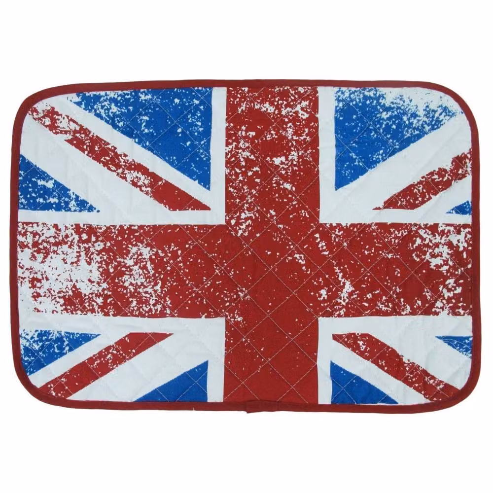 Kitchen Trends Union Jack Placemats, Napkins and Table Runner Set in Multicolour Polyester – 2