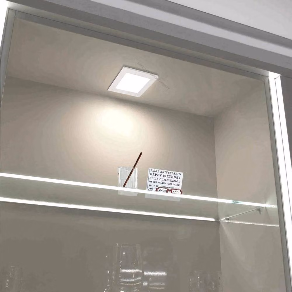 SPETLEK Square LED Ceiling Flat Panel Light in Cool White – 2