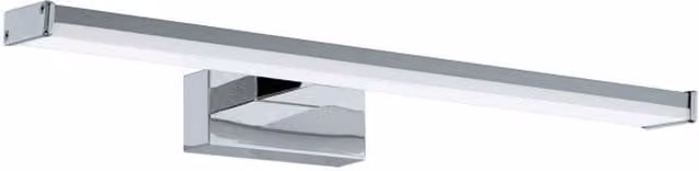 Eglo Pandella 1 Chrome and Plastic Integrated LED IP44 Bathroom Mirror Wall Light in Silver