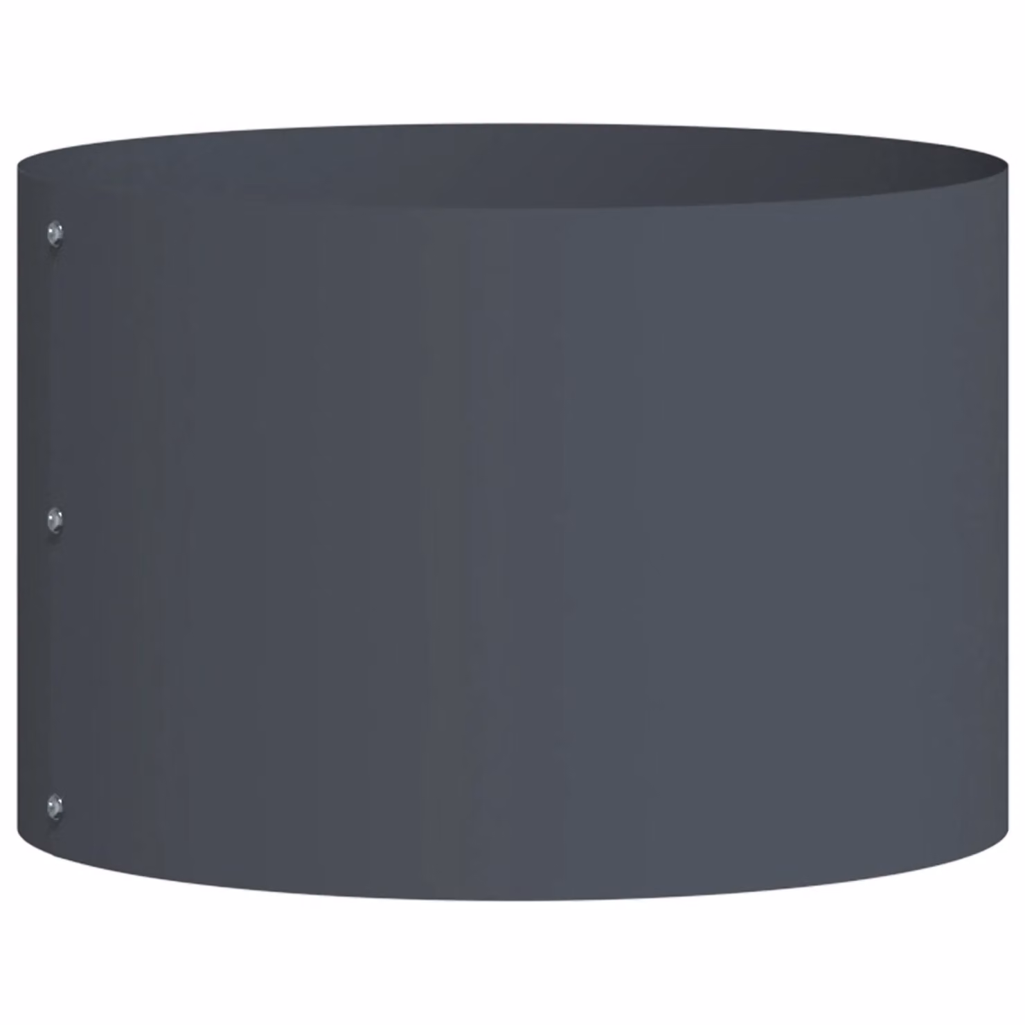 Berkfield Home Anthracite Metal Decorative Planter with Multicolour Inlays – 2