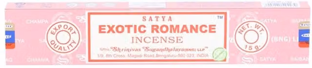 Satya Exotic Romance Floral Incense Sticks, Pink
