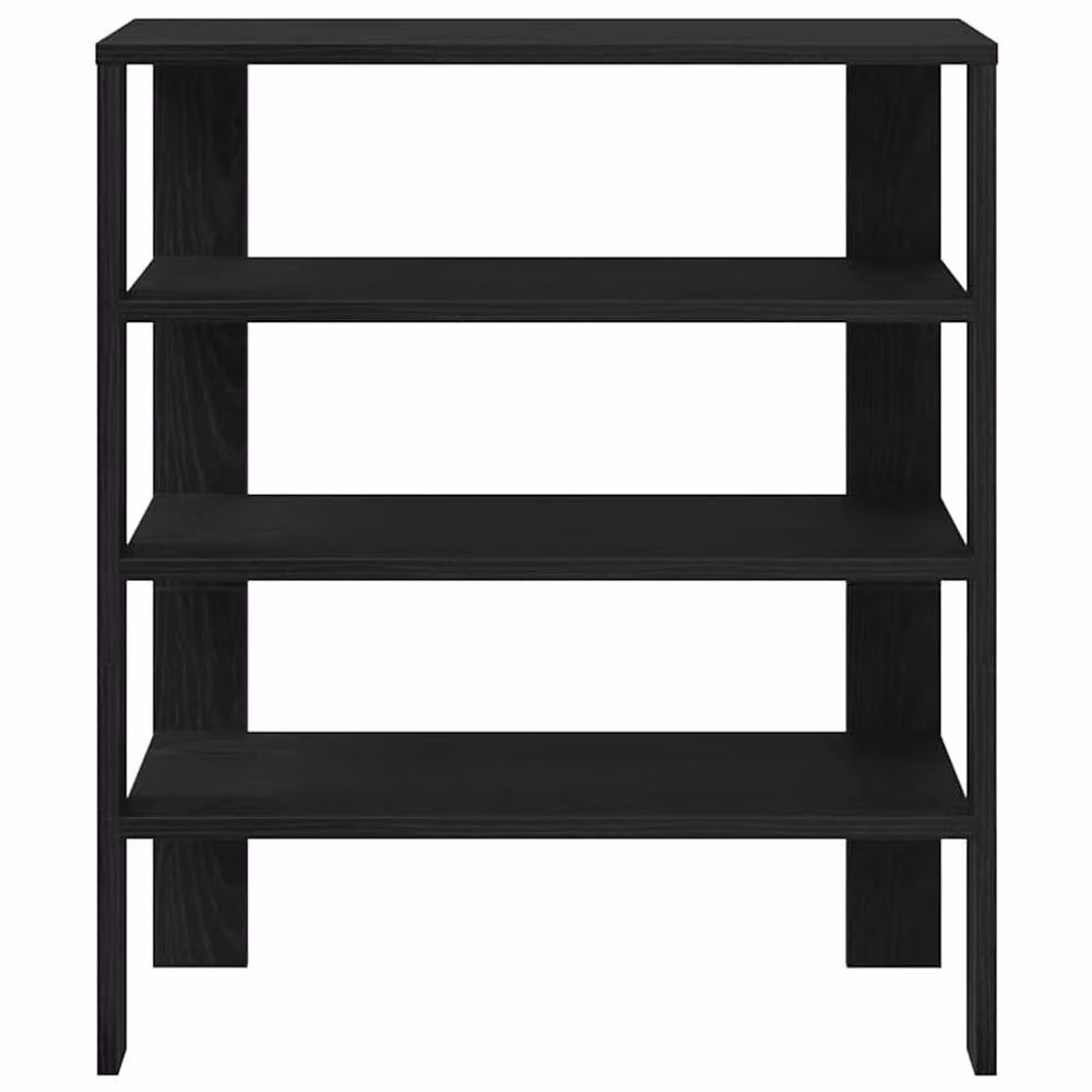 Berkfield Home Black MDF Shoe Rack, W/D/H: 61 x 32 x 70 cm – 3