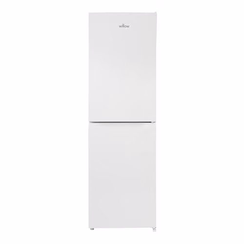 Willow WFF5050WV2 254L Low Frost Fridge Freezer in White with Reversible Doors and LED Interior Light