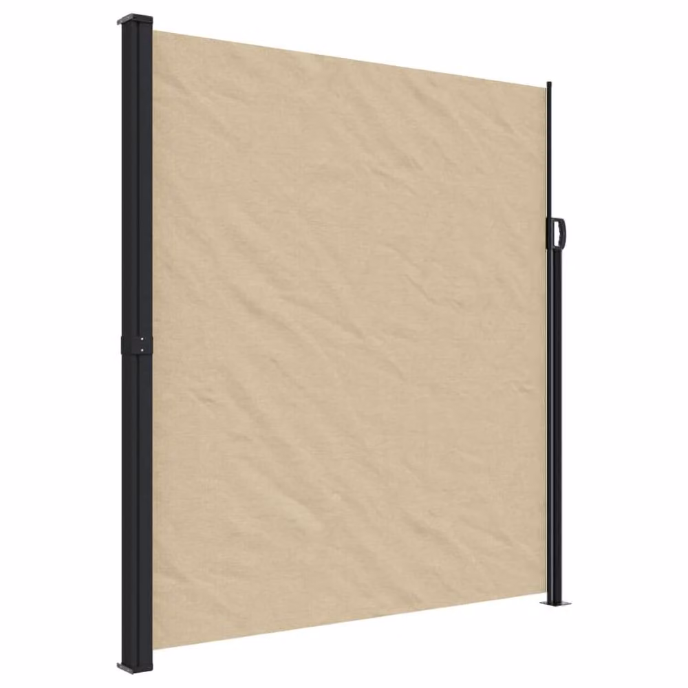 Berkfield Home Retractable Side Awning in Beige, W/D/H: 220 x 600 cm – 2