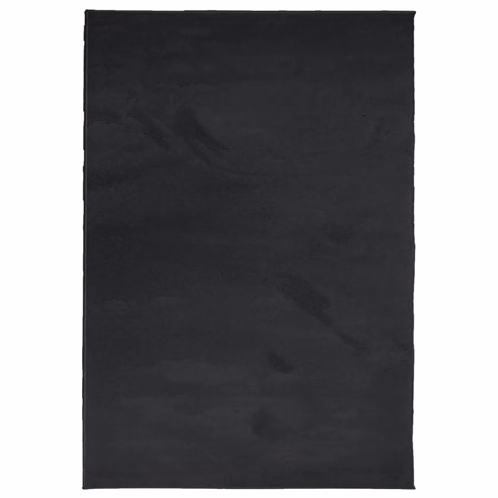 Berkfield Home OVIEDO Short Pile Rug, Black, W: 160 cm, D: 230 cm – 1