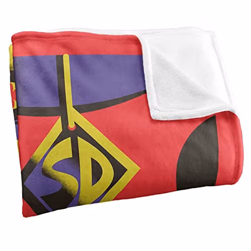 WB 100 Scooby-Doo Icons Silky Touch Super Soft Throw Blanket, White and Multicolour, W: 152 cm, D: 127 cm – 3