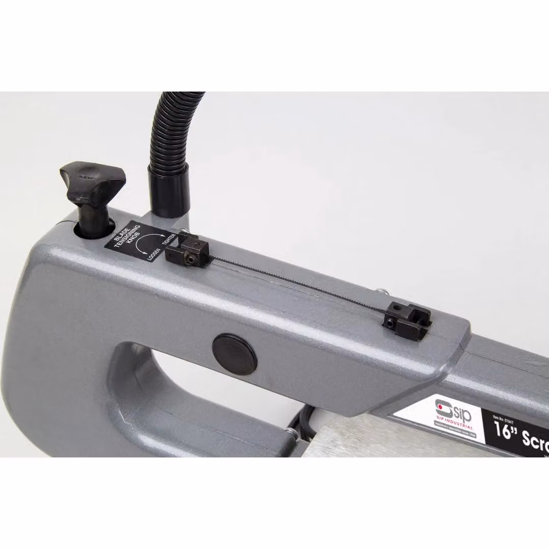 SIP 16 Inch Flexi Drive Scroll Saw in Silver and Multicolour, Aluminium Benchtop Model, Height: 40.6 cm – 3