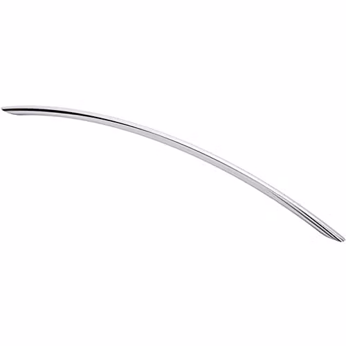 Loops Bow Cabinet Pull Handle in Chrome, 408 x 10mm with 352mm Fixing Centres