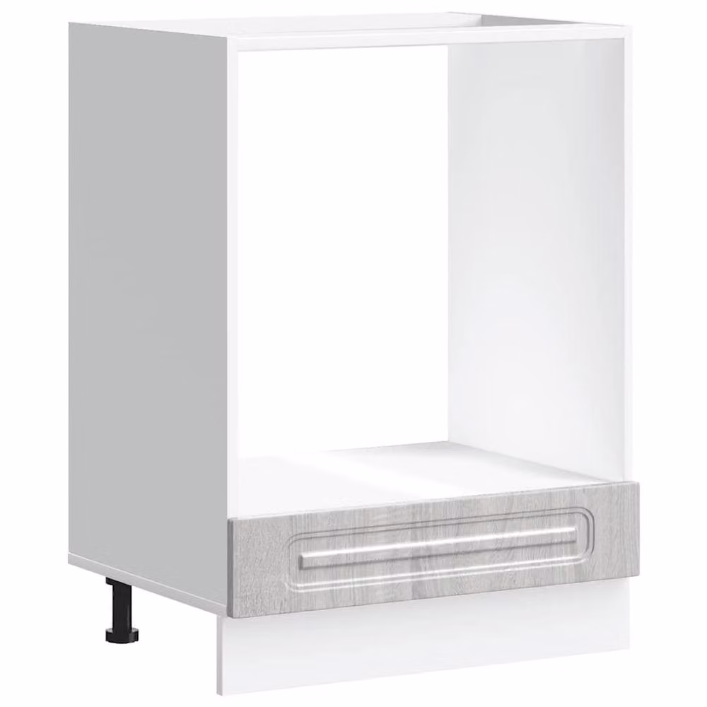 Berkfield Home Kalmar Grey Sonoma Oven Cabinet Appliance Housing Unit W/D/H: 60.0 x 46.0 x 81.5 cm