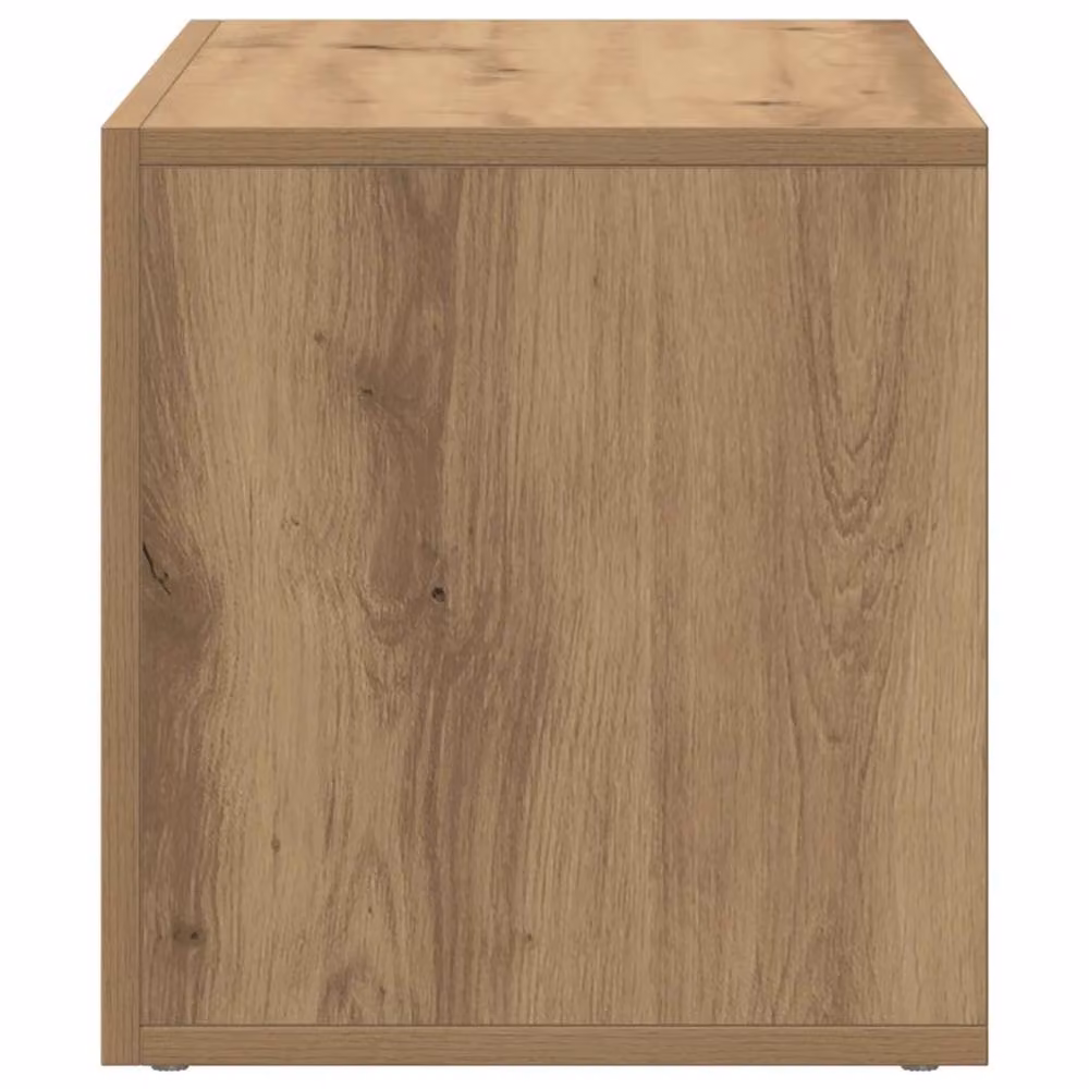Berkfield Home LP Storage Box in Artisan Oak Brown, W: 69.5 cm, D: 34 cm, H: 36 cm – 4