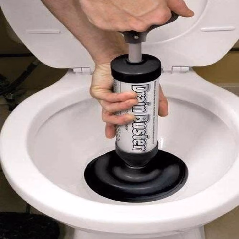 SPETLEK Vacuum Toilet Plunger Drain Unblocker, Black – 4
