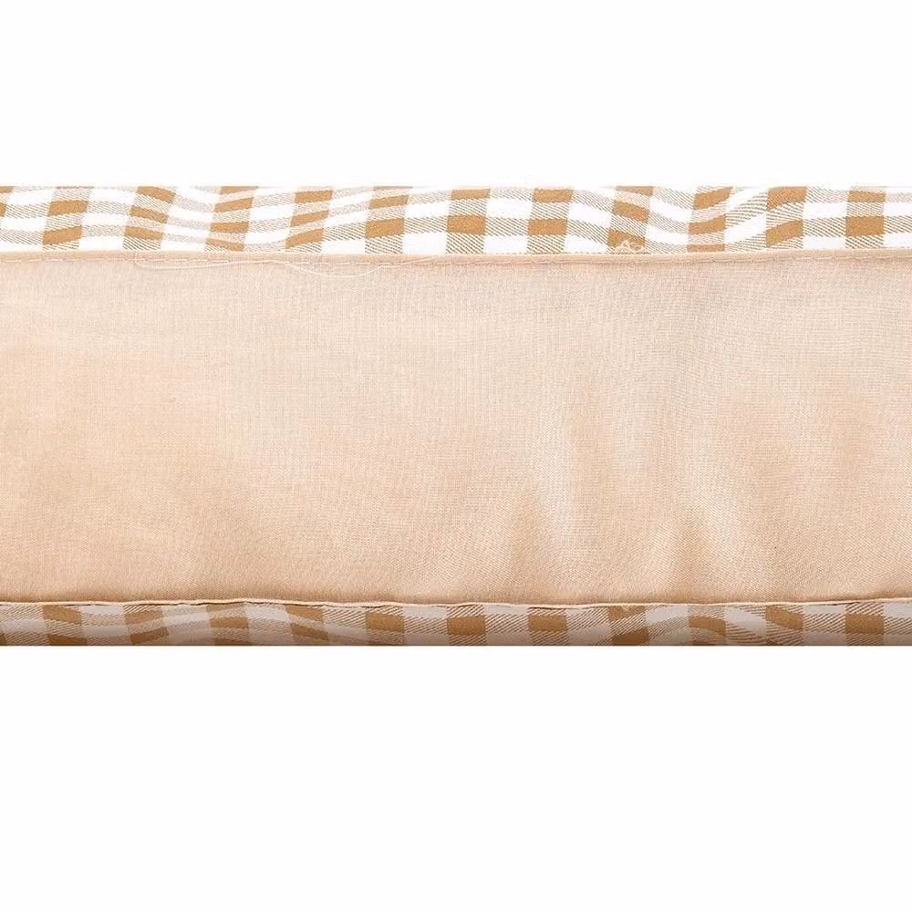 PAWNORA Double Mattress Topper, Brown, W: 140 cm, L: 200 cm, Depth: 10 cm – 2