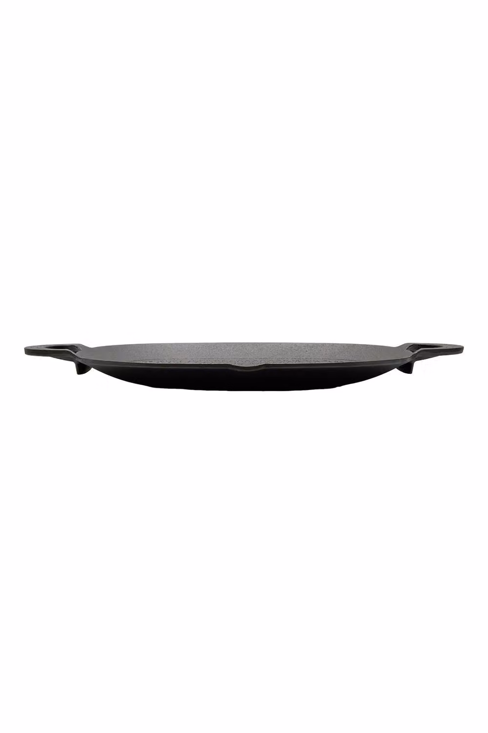 Garden Sanctuary Uncoated Cast Iron Grill Pan in Black – 2