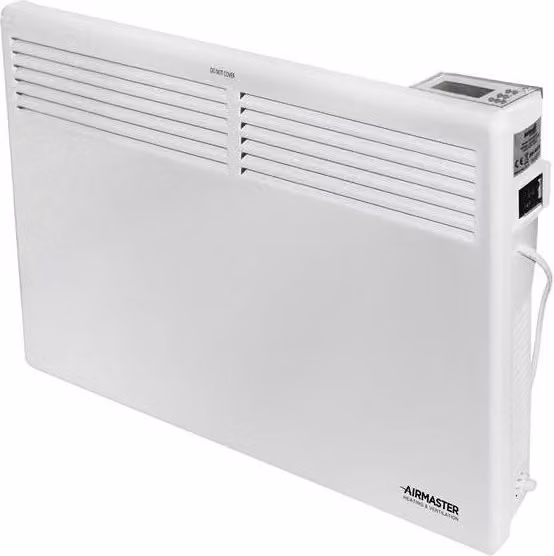 Airmaster 1.5kW White Digital Convector Panel Heater with Timer and Thermostat