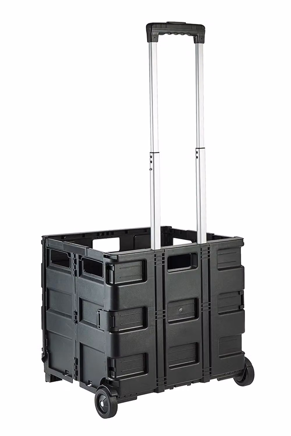 Keeeper Olli Foldable Shopping Trolley, 65L, Black – 2