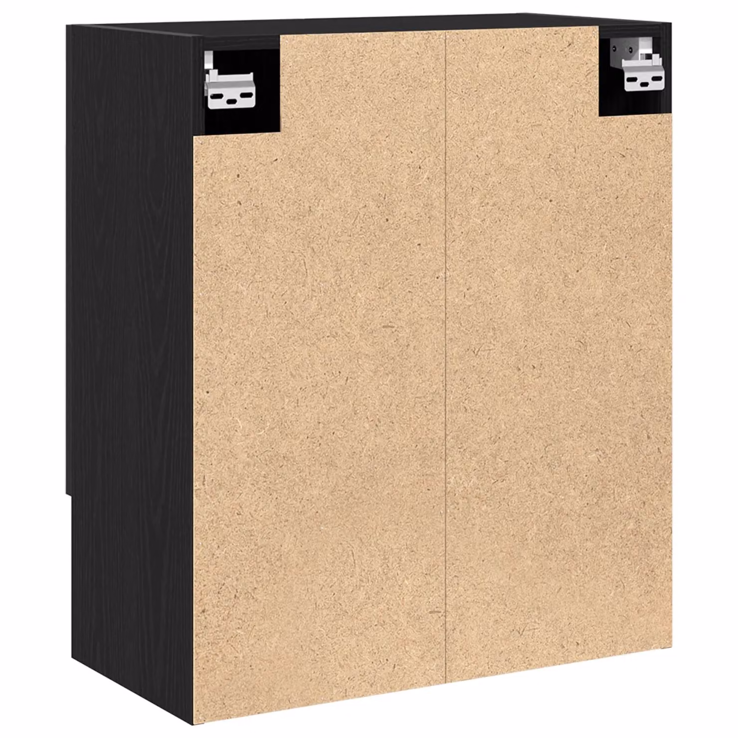 Berkfield Home Modern Wall Mounted Cabinet in Black Oak, W/D/H: 60 x 30 x 70 cm – 4