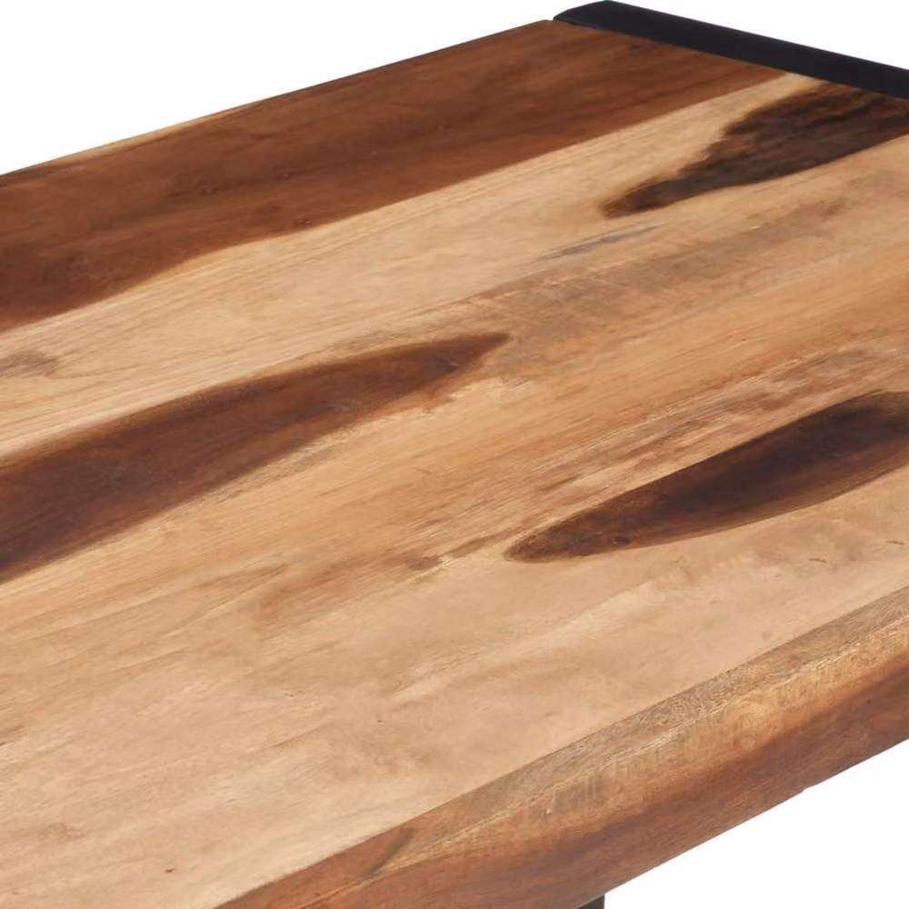 Berkfield Home Brown Solid Wood Rectangular Dining Table W/D/H: 120 x 60 x 75 cm – 4