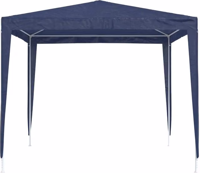 Berkfield Home Blue Party Tent W: 250 cm, D: 250 cm, H: 240 cm