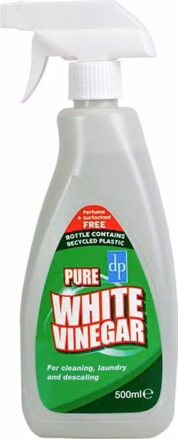 Dri-Pak Pure White Vinegar 3 x 500ml Natural Multi-Surface Cleaner and Descaler