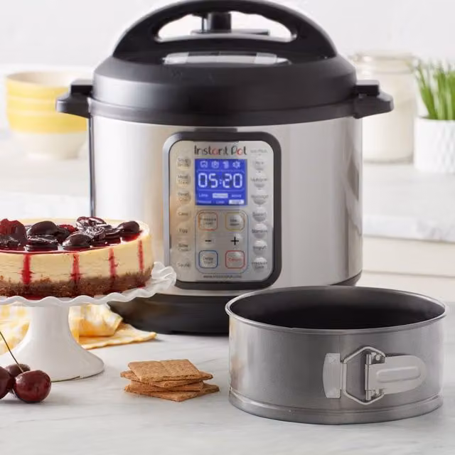Instant Pot Non-Stick Round Springform Pan in Grey
