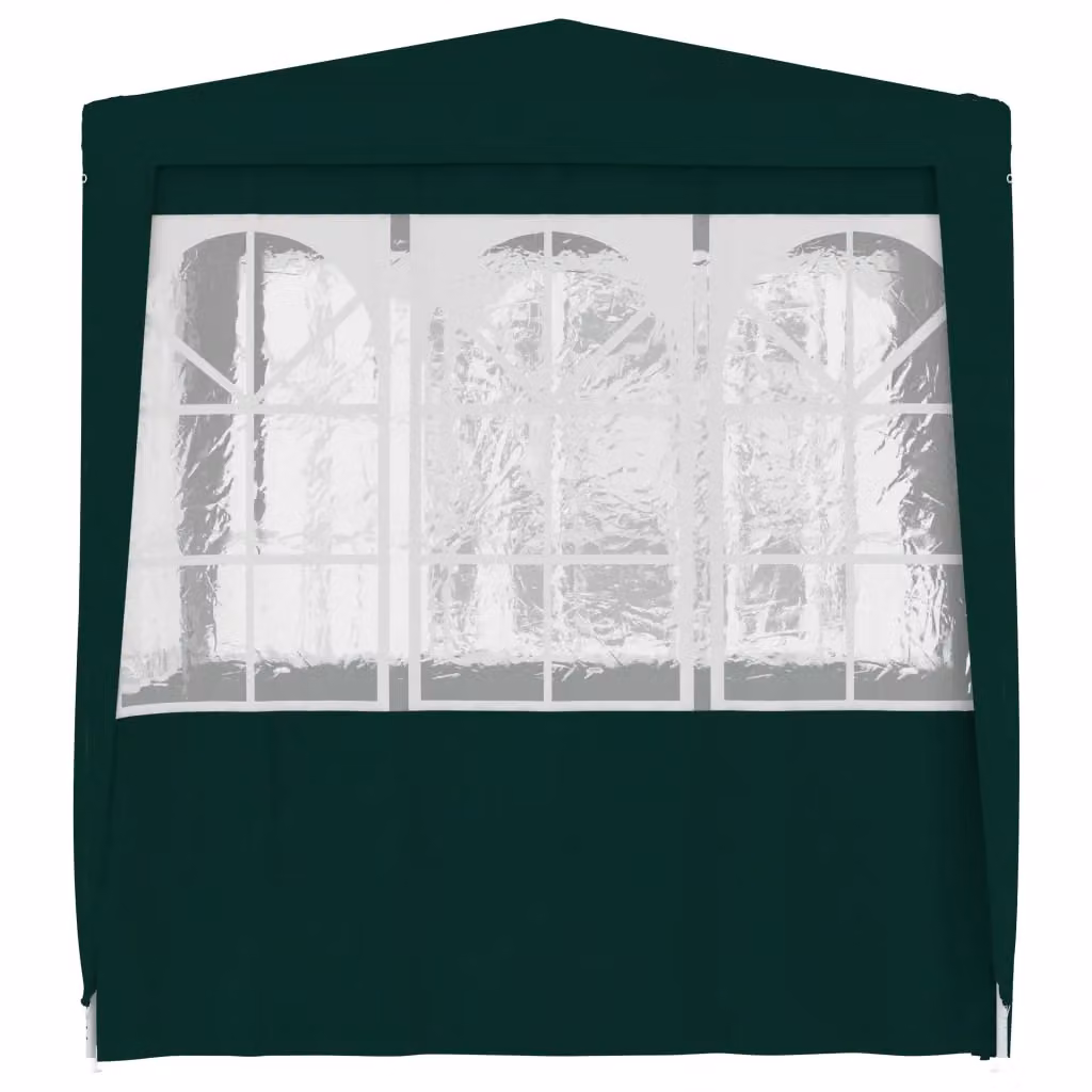 Berkfield Home Professional Party Tent with Side Walls and Windows, Green, W/D/H: 2.5 x 2.5 x 2.5 m – 3