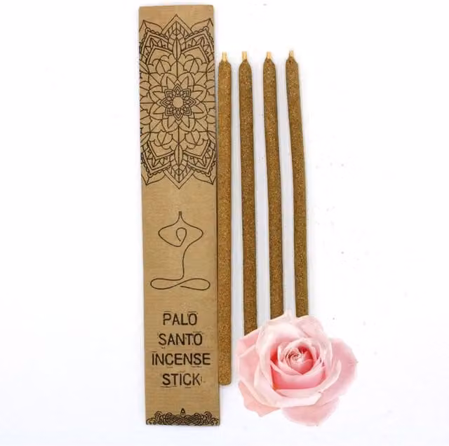 KDMD Palo Santo Large Floral Scented Incense Sticks in Brown