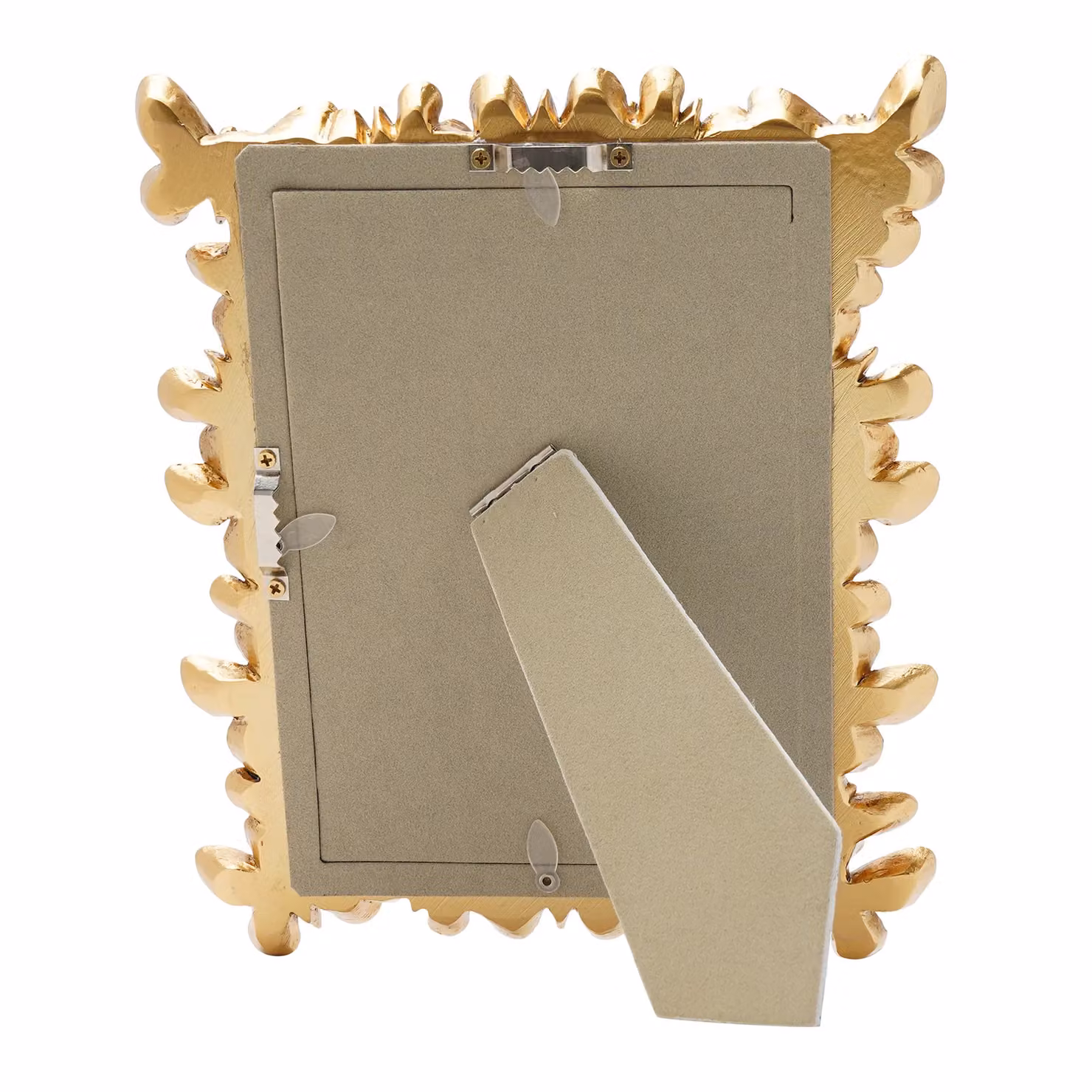 Hestia Art Nouveau Rectangular Single Tabletop Photo Frame in Gold, W: 18 cm, H: 13 cm – 2