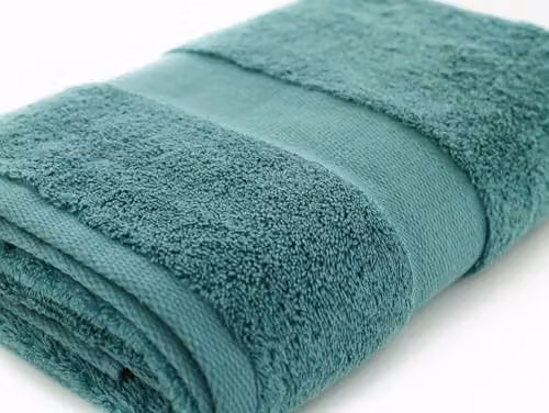 Deyongs Egyptian Embrace Fluffy Cotton Terry Bath Sheet in Green – 4