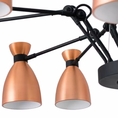 Faro Barcelona Retro 20047 Copper Metal Pendant Light – 4
