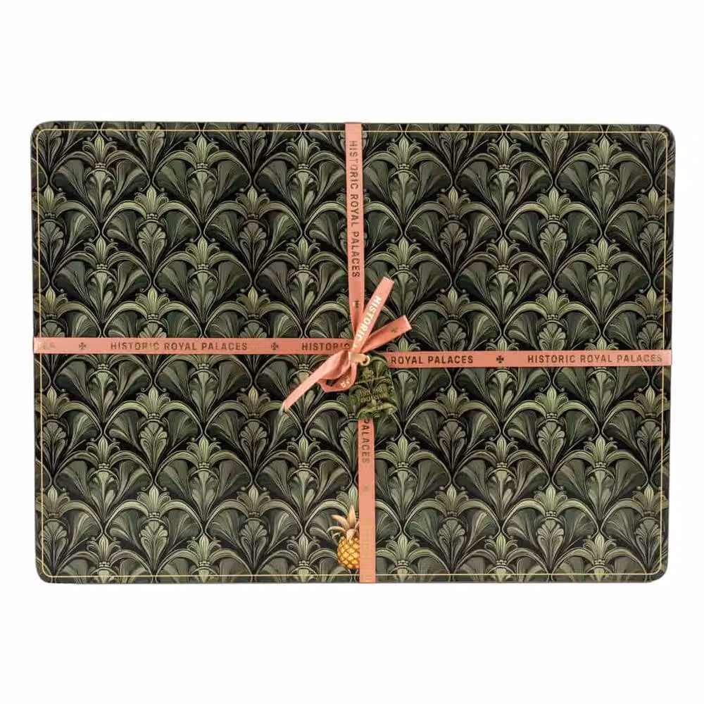 Madison & Mayfair Green Art Deco Graphic Placemats – 2