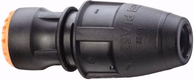 Plasson Pushfit Universal Coupler Grey 22mm x 24mm-28mm PP10017C022028