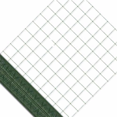 St Helens Home & Garden Green Plastic Garden Netting for Vegetable and Ornamental Gardens, W: 4 m, H: 1.7 m